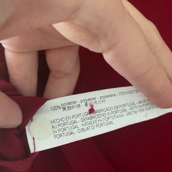Red Zara blouse - Picture 5 of 5